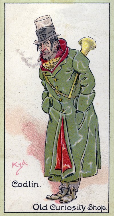 Codlin, de "The Old Curiosity Shop", de Charles Dickens, 1923 de Joseph Clayton Clarke